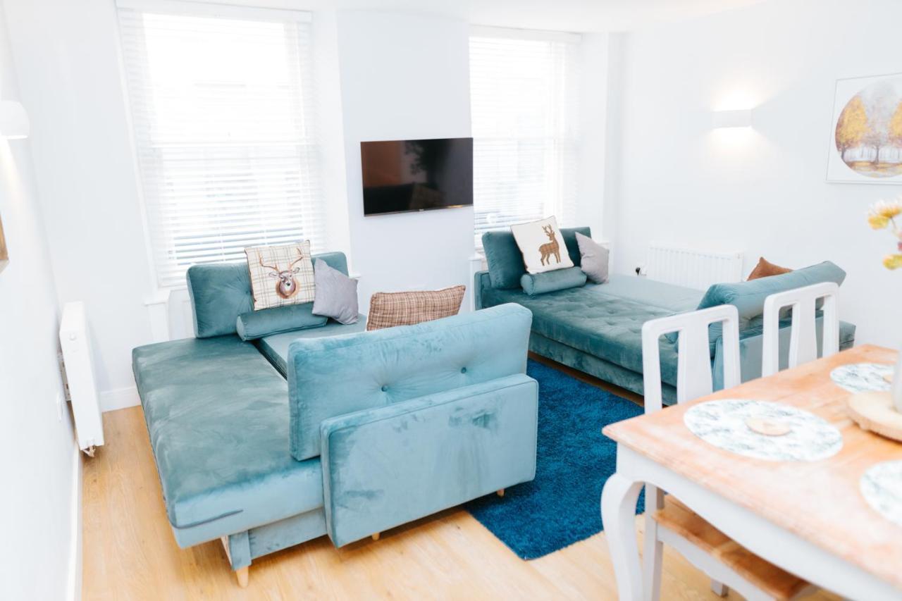 Luxury Modern 3 Bedroom Apartment In City Centre Эдинбург Экстерьер фото