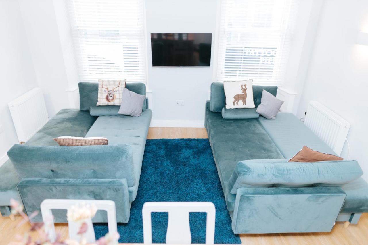 Luxury Modern 3 Bedroom Apartment In City Centre Эдинбург Экстерьер фото